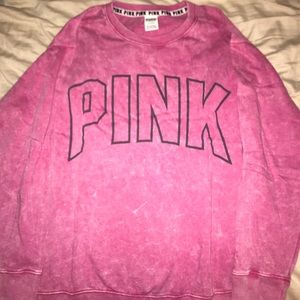 Pink Victoria’s Secret Crewneck Sweatshirt